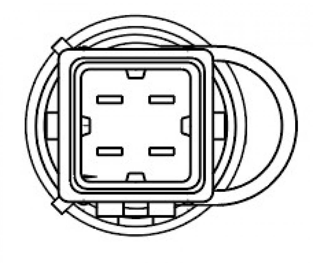 Датчик температуры для автомобилей VW Passat B3/B4 (90-)/Transporter T4 (95-)/Golf III (91-)