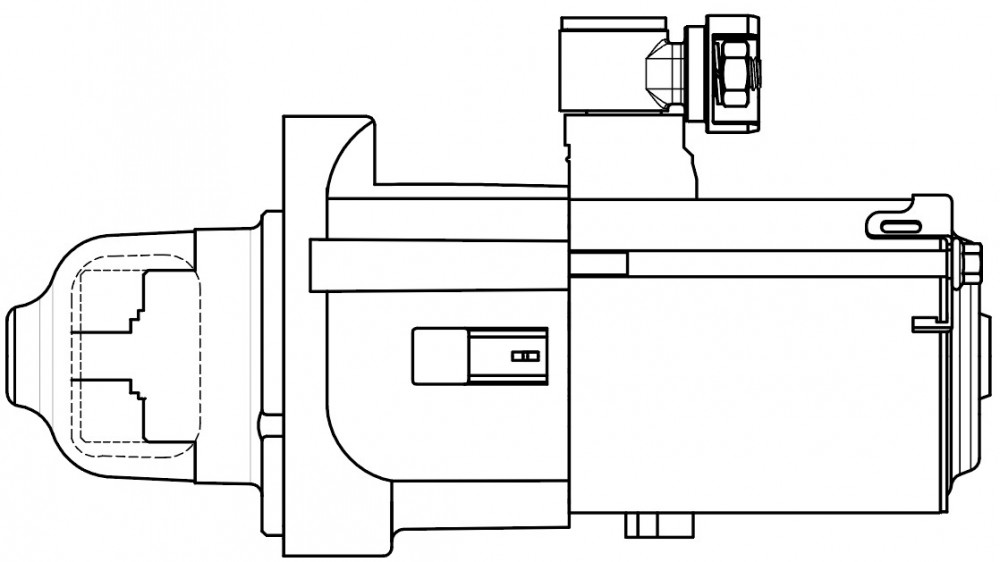 Стартер для автомобилей Honda CR-V (16-)/Civic (15-) 1.5T 1,6кВт
