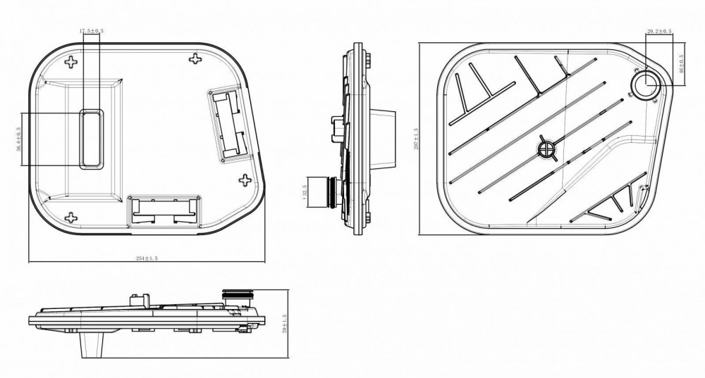 Фильтр АКПП для а/м VAG Amarok (11-)/(16-) [8AT/0CM/AL450/8HP75X]