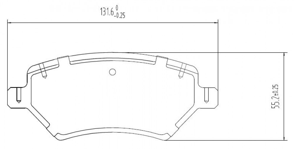 Колодки тормозные дисковые передние для автомобилей Omoda S5 (23-) / Livan X3PRO (22-)