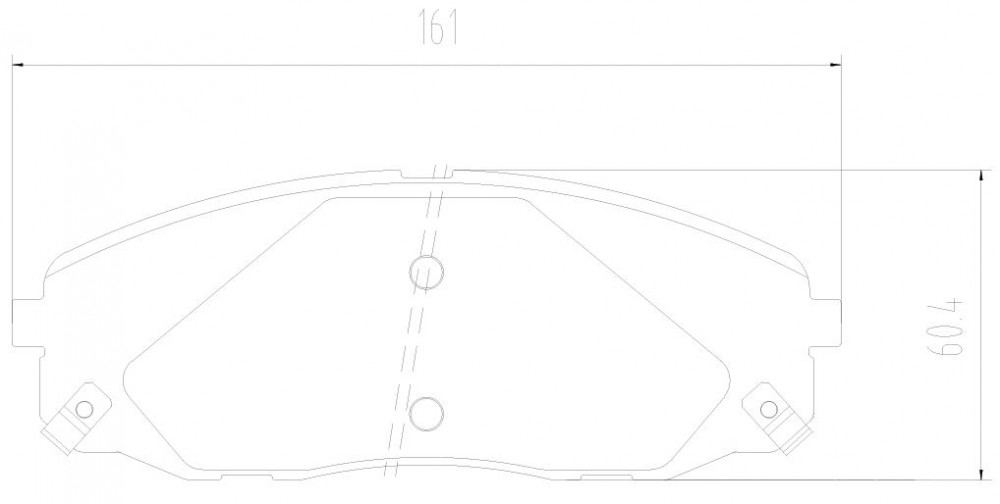 Колодки тормозные дисковые передние для автомобилей Kia Carnival (18-)