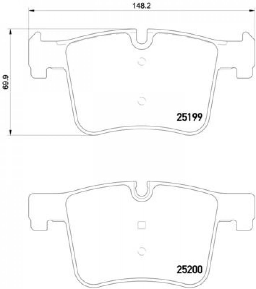 Колодки тормозные дисковые передние для автомобилей BMW 1 (F20) (11-) / 3 (F30) (11-) с тормозной системой Bosch (в комплекте с датчиком)