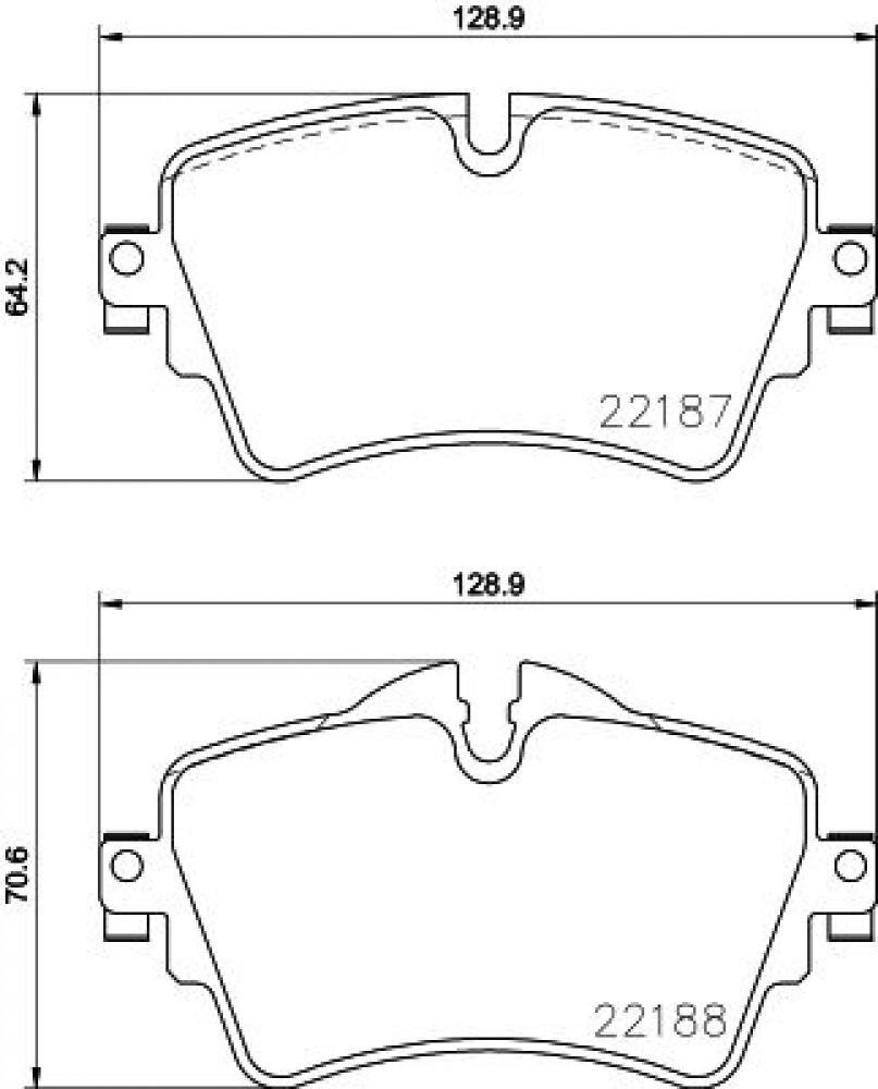 Колодки тормозные дисковые передние для автомобилей Mini Cooper S/SD (13-) / Clubman (14-) (в комплекте с датчиком)