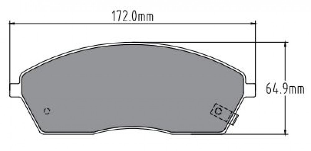 Колодки тормозные дисковые передние для автомобилей Sollers Atlant (22-) / JAC Sunray (10-)