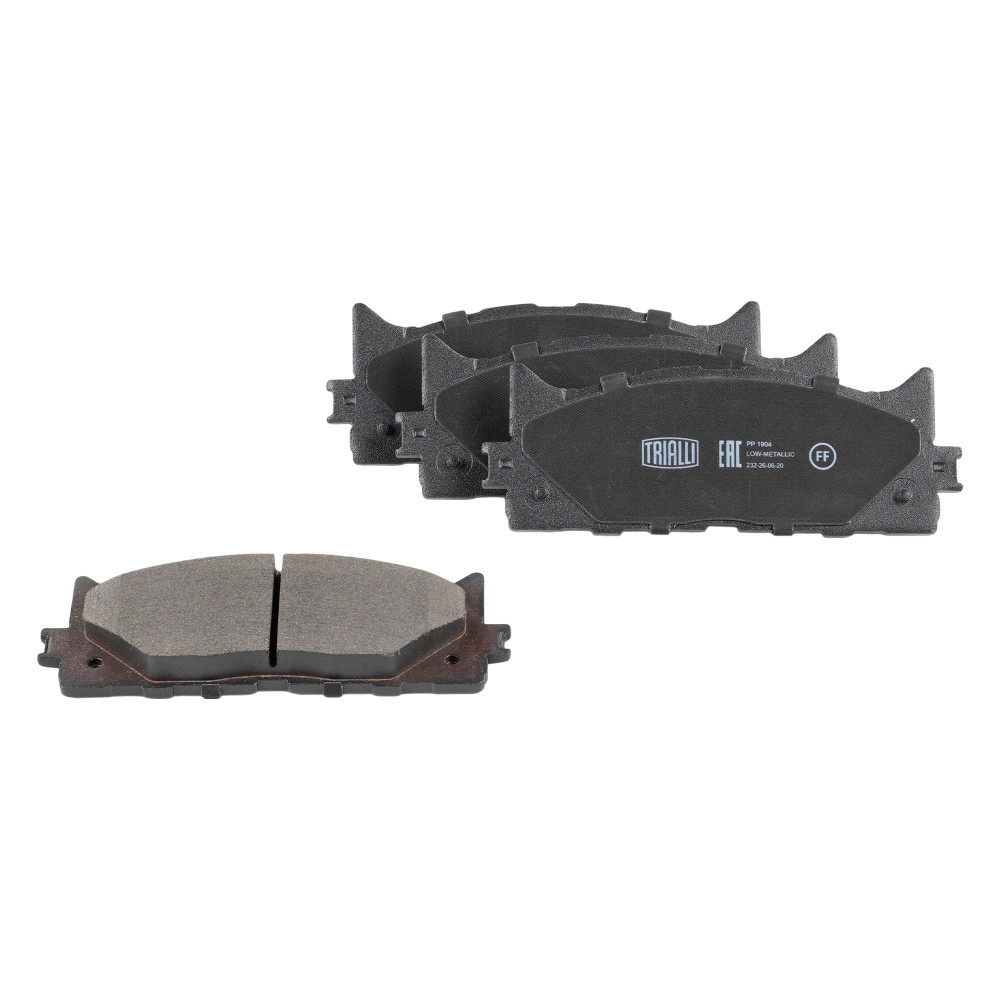 Колодки тормозные дисковые передние для автомобилей Toyota Camry (06-)