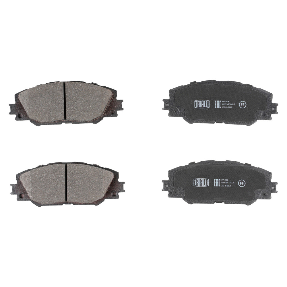 Колодки тормозные дисковые передние для автомобилей Toyota RAV4 (06-)