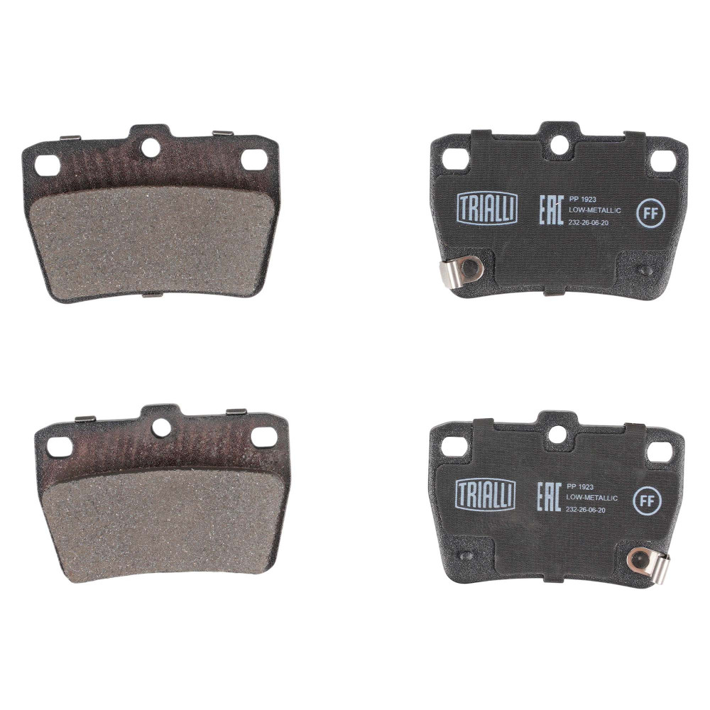 Колодки тормозные дисковые задние для автомобилей Toyota RAV4 (00-) / Chery Tiggo T11 (06-)