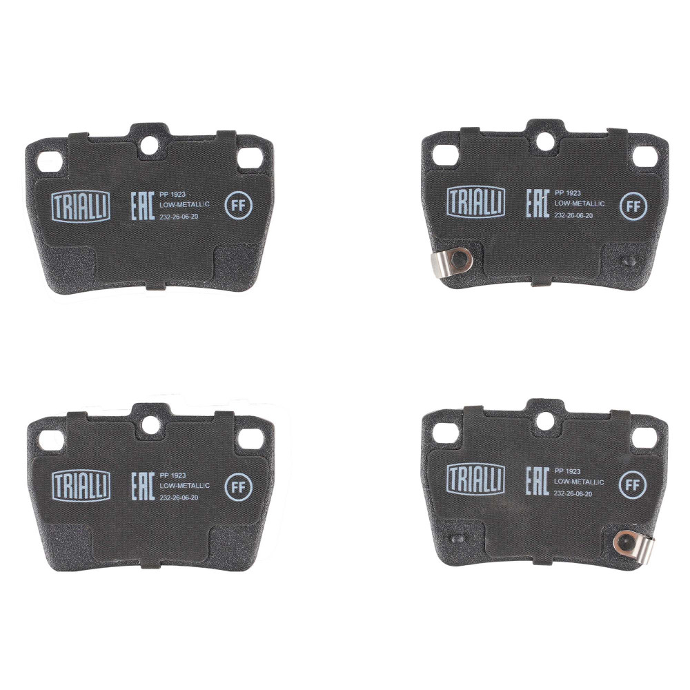 Колодки тормозные дисковые задние для автомобилей Toyota RAV4 (00-) / Chery Tiggo T11 (06-)