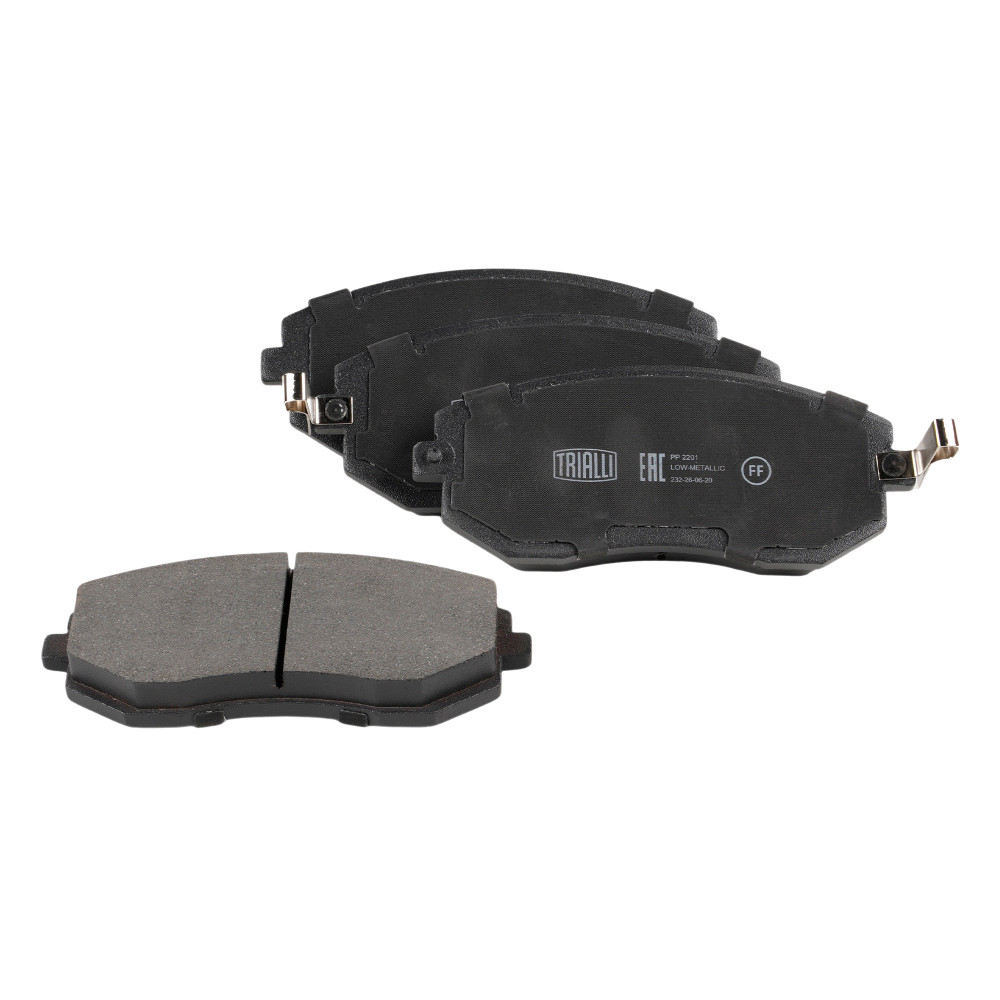 Колодки тормозные дисковые передние для автомобилей Subaru Forester (02-)
