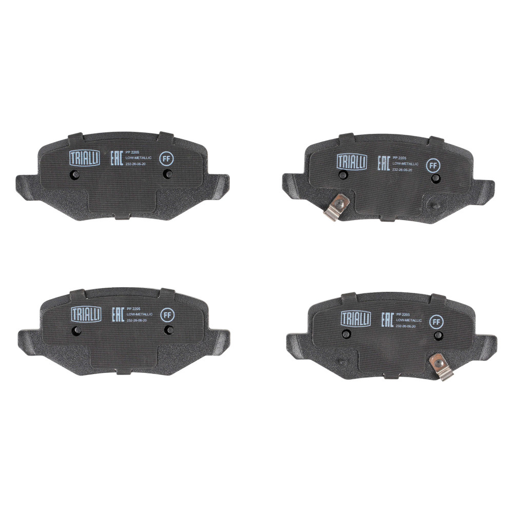 Колодки тормозные дисковые задние для автомобилей Haval Jolion (20-) 2WD