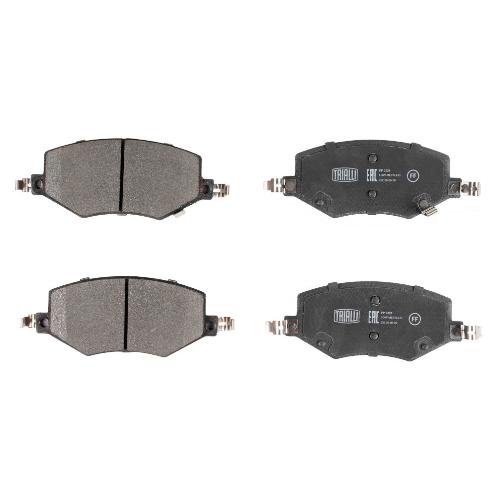 Колодки тормозные дисковые передние для автомобилей JAC J7 (20-) / Москвич 6 (23-)