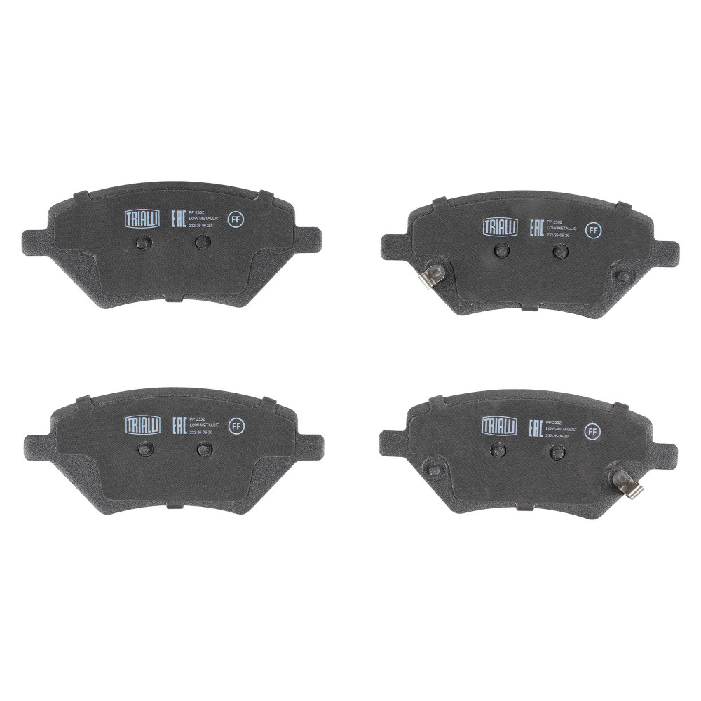 Колодки тормозные дисковые передние для автомобилей Chery Tiggo 8 (22-) / Chery Tiggo 8 Pro (22-)