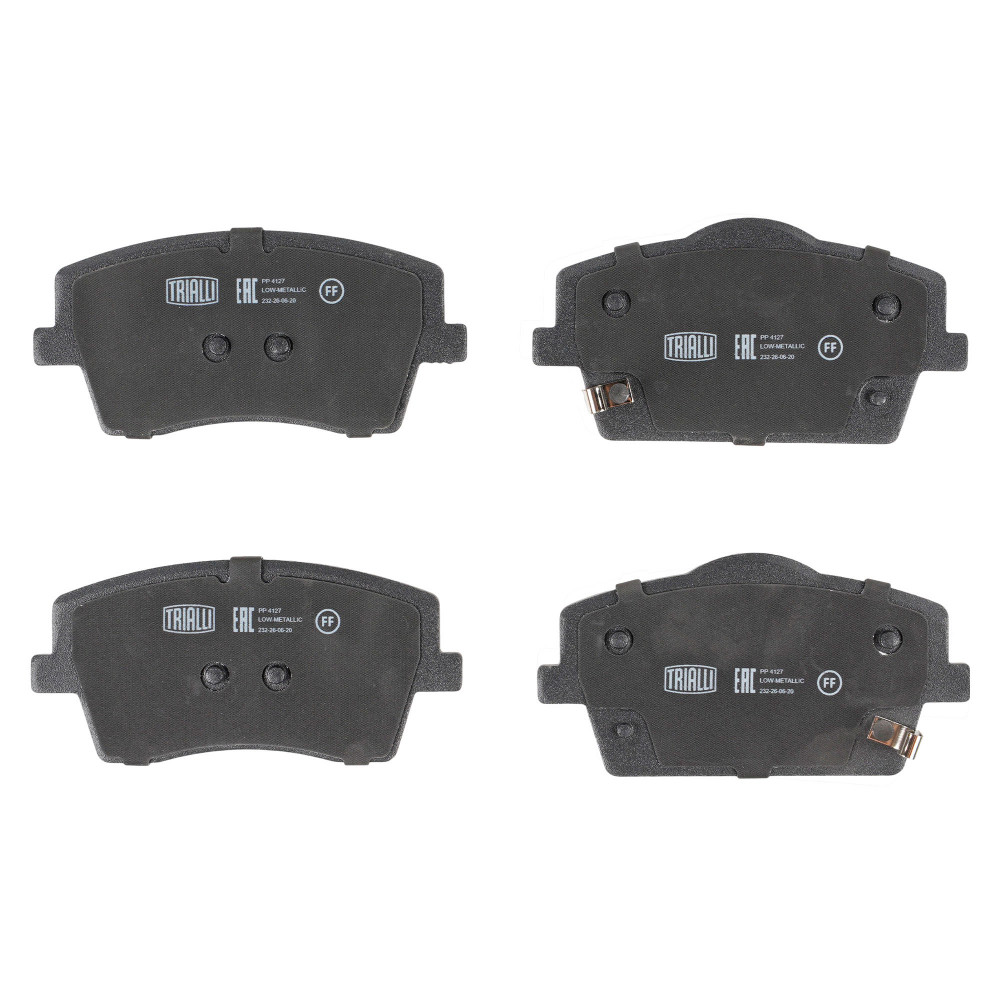 Колодки тормозные дисковые передние для автомобилей Geely Tugella (20-)