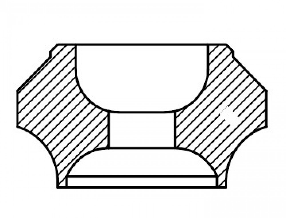 Опора амортизатора для автомобилей VW Golf II (83-)/III (91-) (задняя)