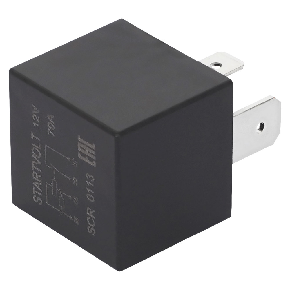 Реле 12V 70A 4 контакта для автомобилей VAG/Opel/Ford/BMW/Mercedes-Benz