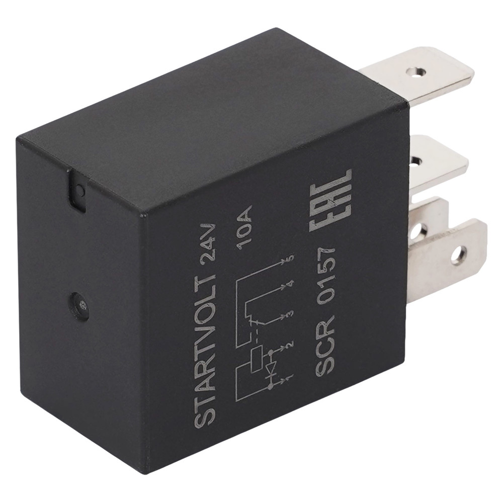 Реле 24V 10A 5 контактов для автомобилей Volvo/Renault/Scania/IVECO/DAF/Mercedes-Benz