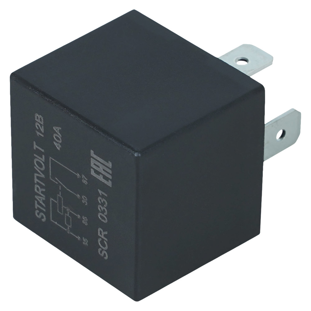 Реле 12V 40A 4 контакта для автомобилей Лада Vesta (17-)/Vesta NG (23-)
