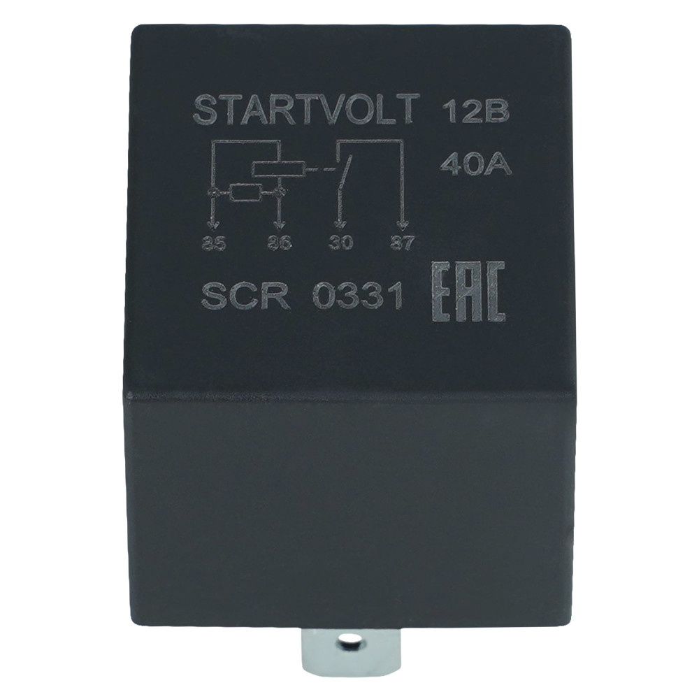 Реле 12V 40A 4 контакта для автомобилей Лада Vesta (17-)/Vesta NG (23-)