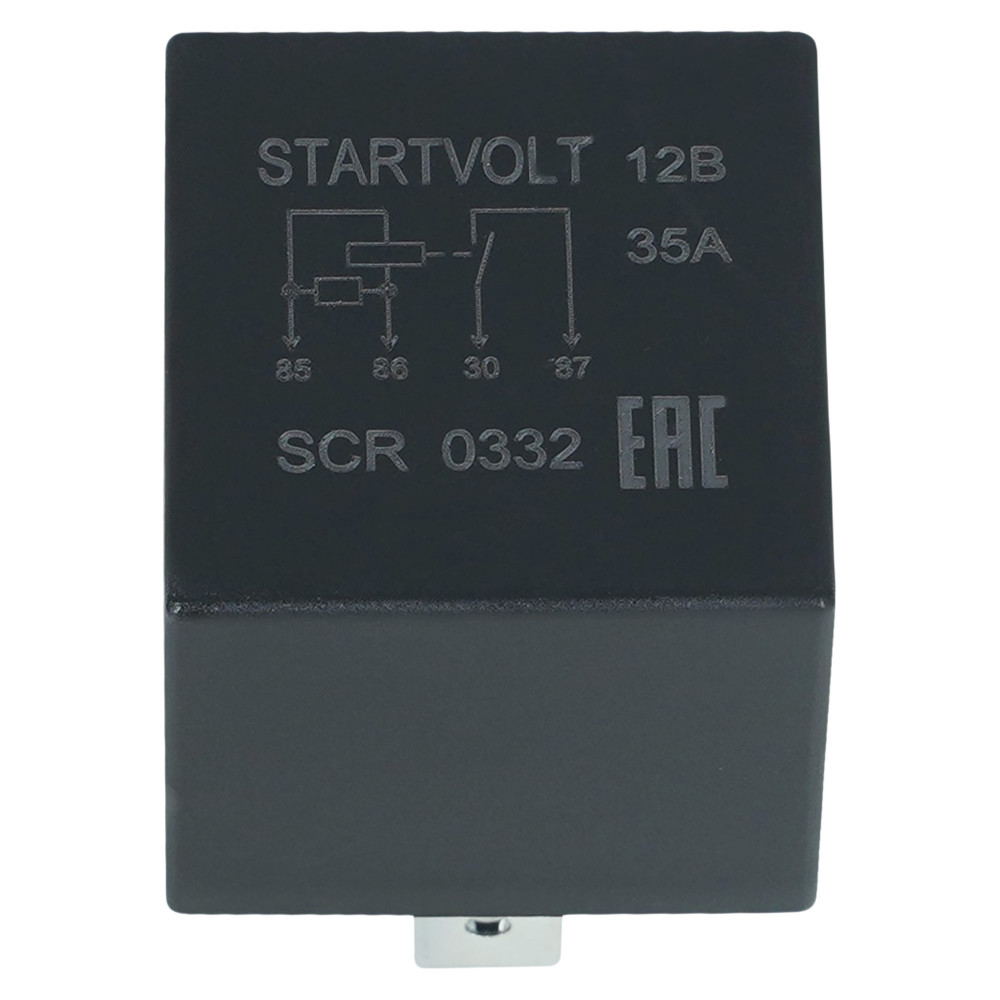 Реле 12V 35A 4 контакта для автомобилей Лада Vesta (17-)/Vesta NG (23-)/Granta (15-)