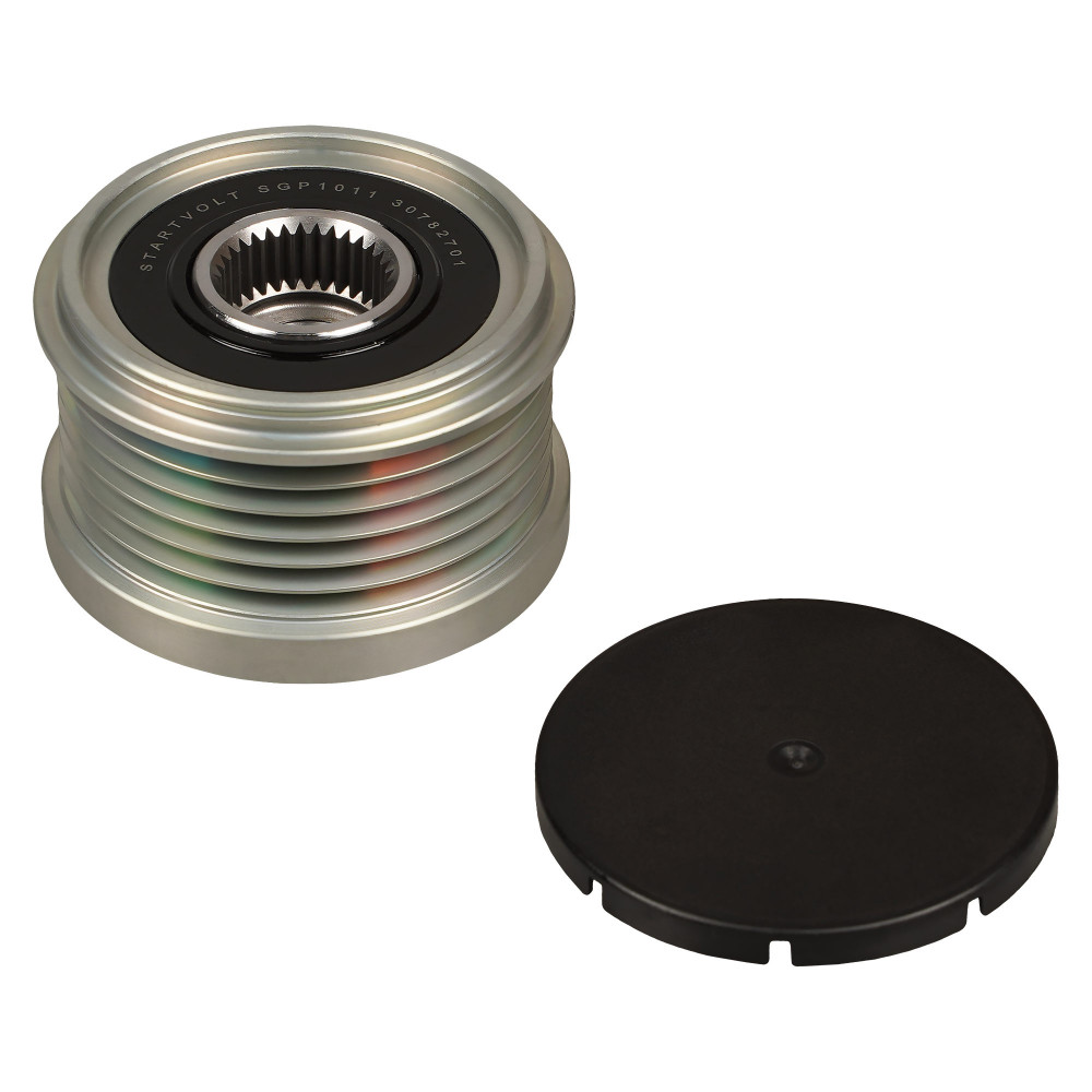 Шкив с обгонной муфтой генератора для автомобилей Volvo S40 (95-) 1.8i