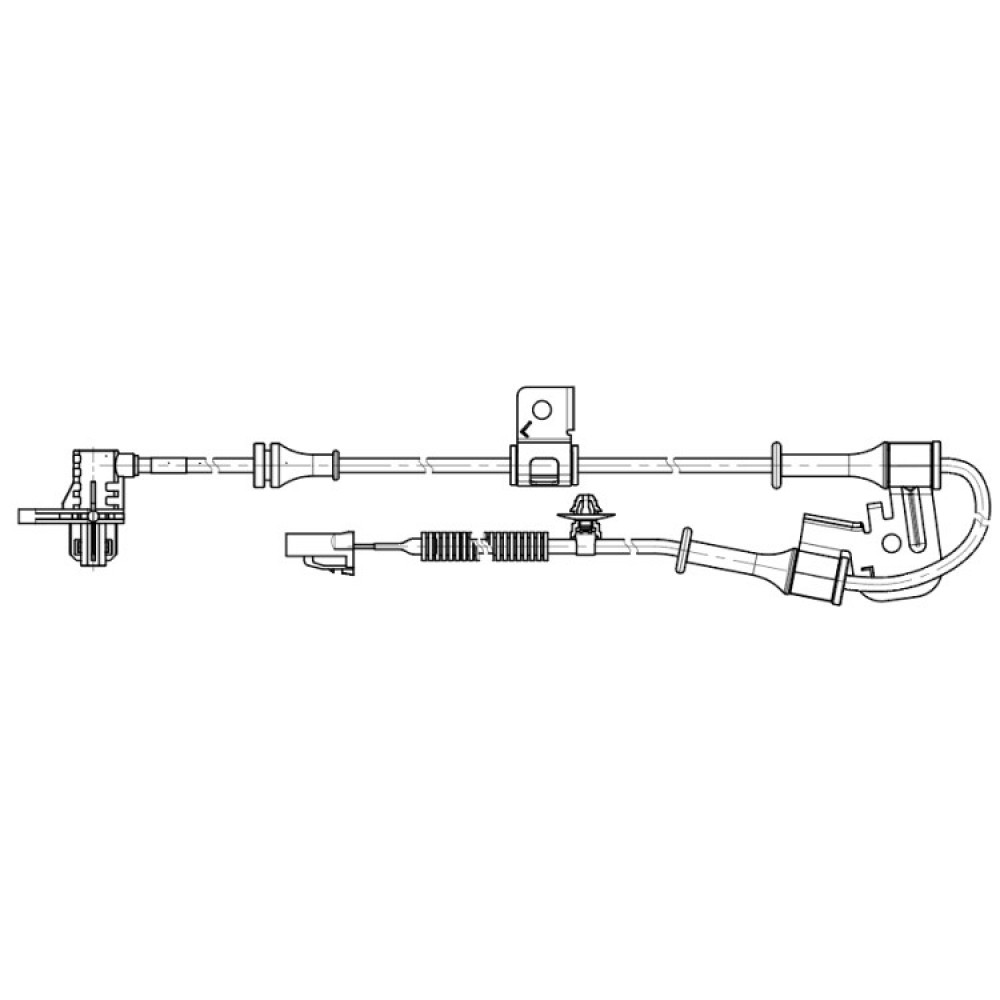 Датчик ABS для автомобилей Hyundai Solaris (10-)/KIA Rio (11-) переднего левого колеса
