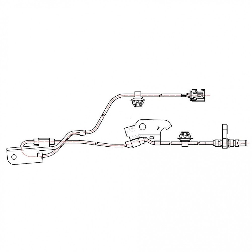 Датчик ABS для автомобилей Toyota RAV4 (06-)/RAV4 (12-) переднего левого колеса