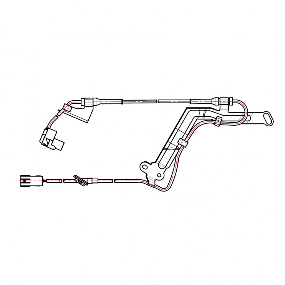 Датчик ABS для автомобилей Mazda 323 (98-) переднего правого колеса