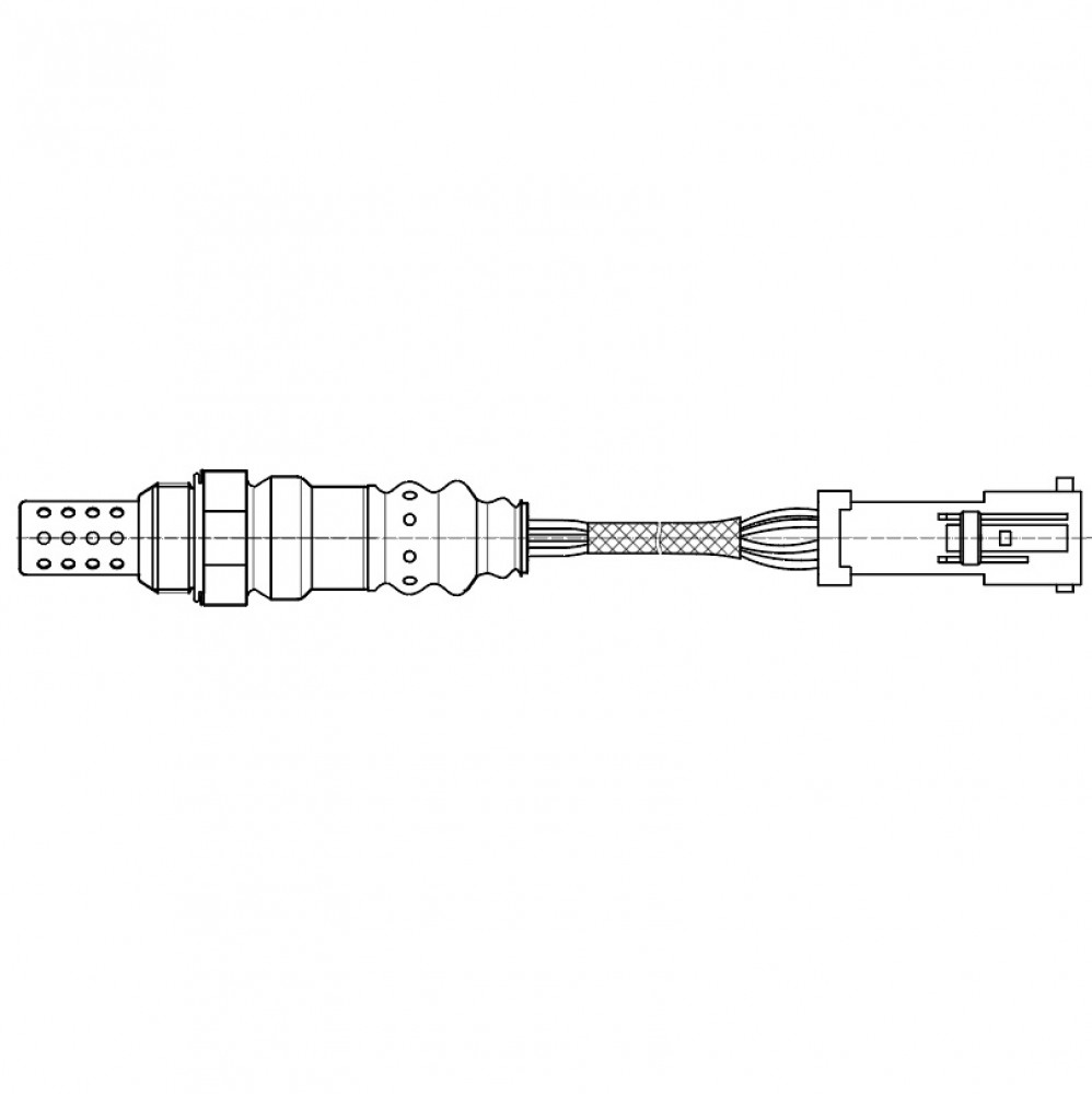Датчик кислорода для автомобилей Ford Fusion (02-)/Fiesta (02-) 1.6i после катализатора