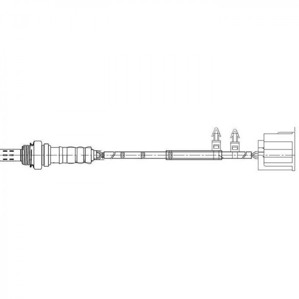Датчик кислорода для автомобилей Mazda 6 (02-) 1.8i/2.0i/2.3i после катализатора