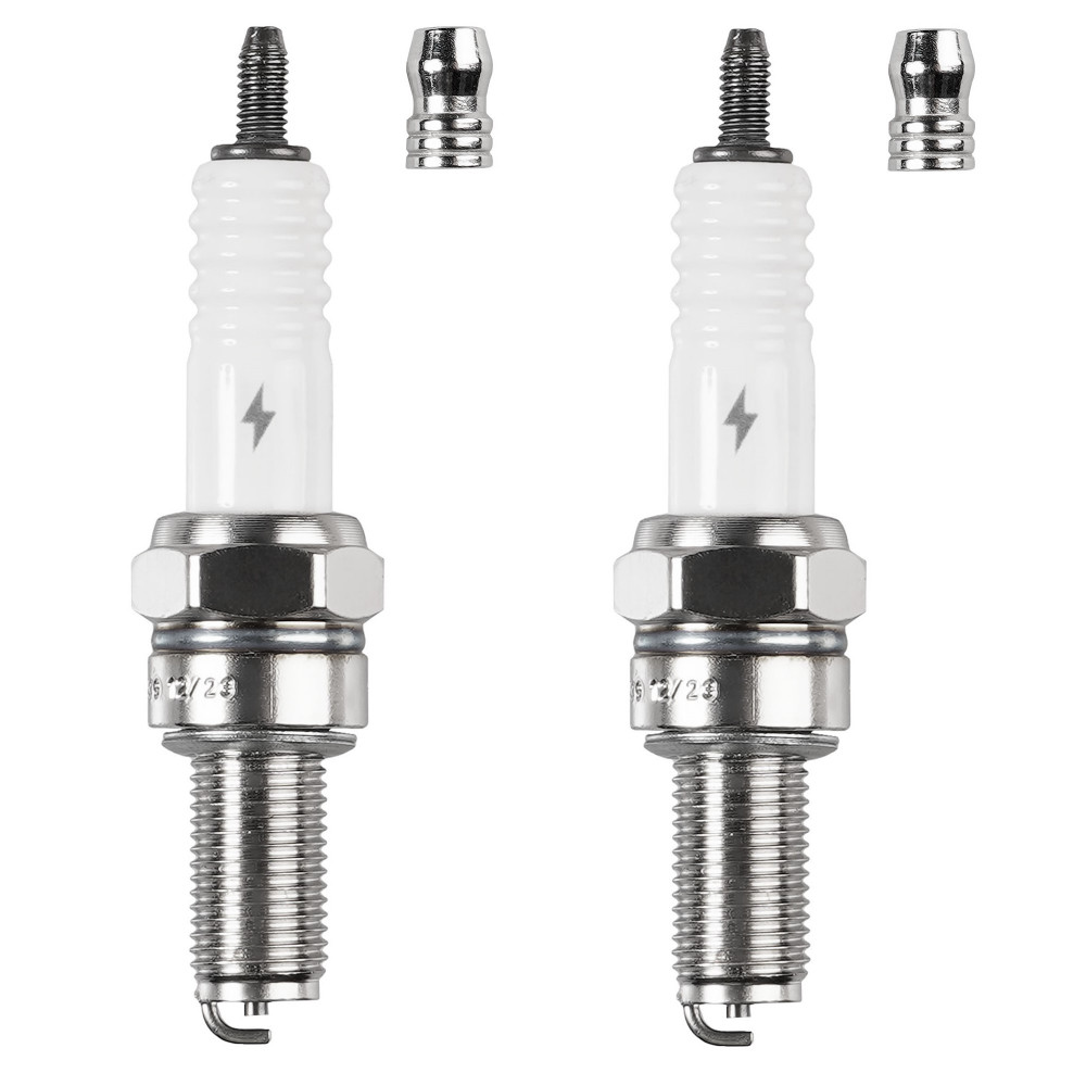 Комплект свечей зажигания для мототехники Kawasaki/Honda/Suzuki/Yamaha ан. CR9E (2шт)
