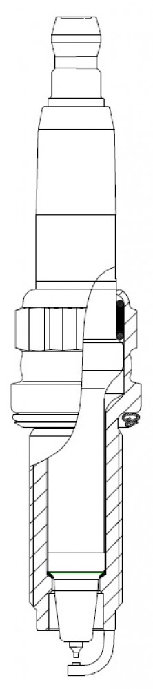 Свеча зажигания для автомобилей Lixiang L6 (24-)/L7 (23-)/L9 (22-) 1.5T Ir+Pt