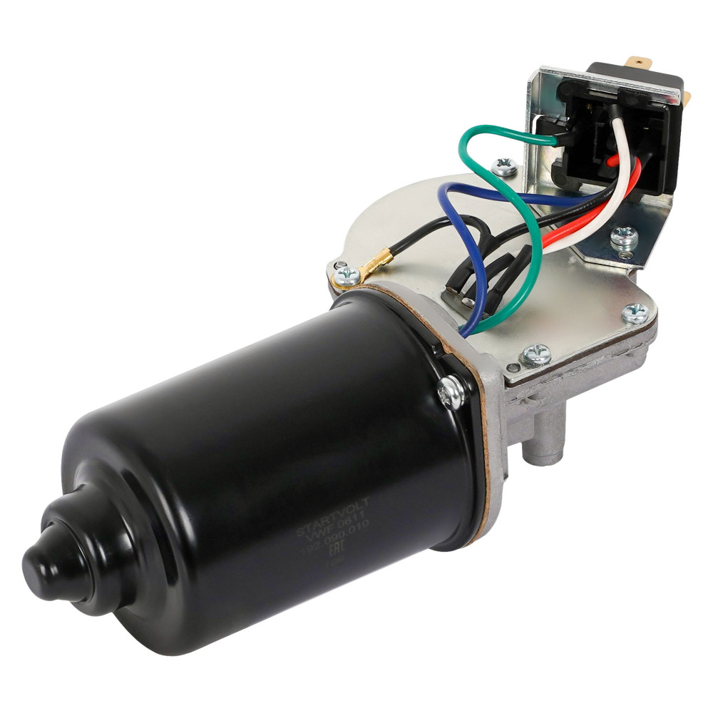 Моторедуктор стеклоочистителя для спец. техники МТЗ-82 12V (перед., без установ. панели)