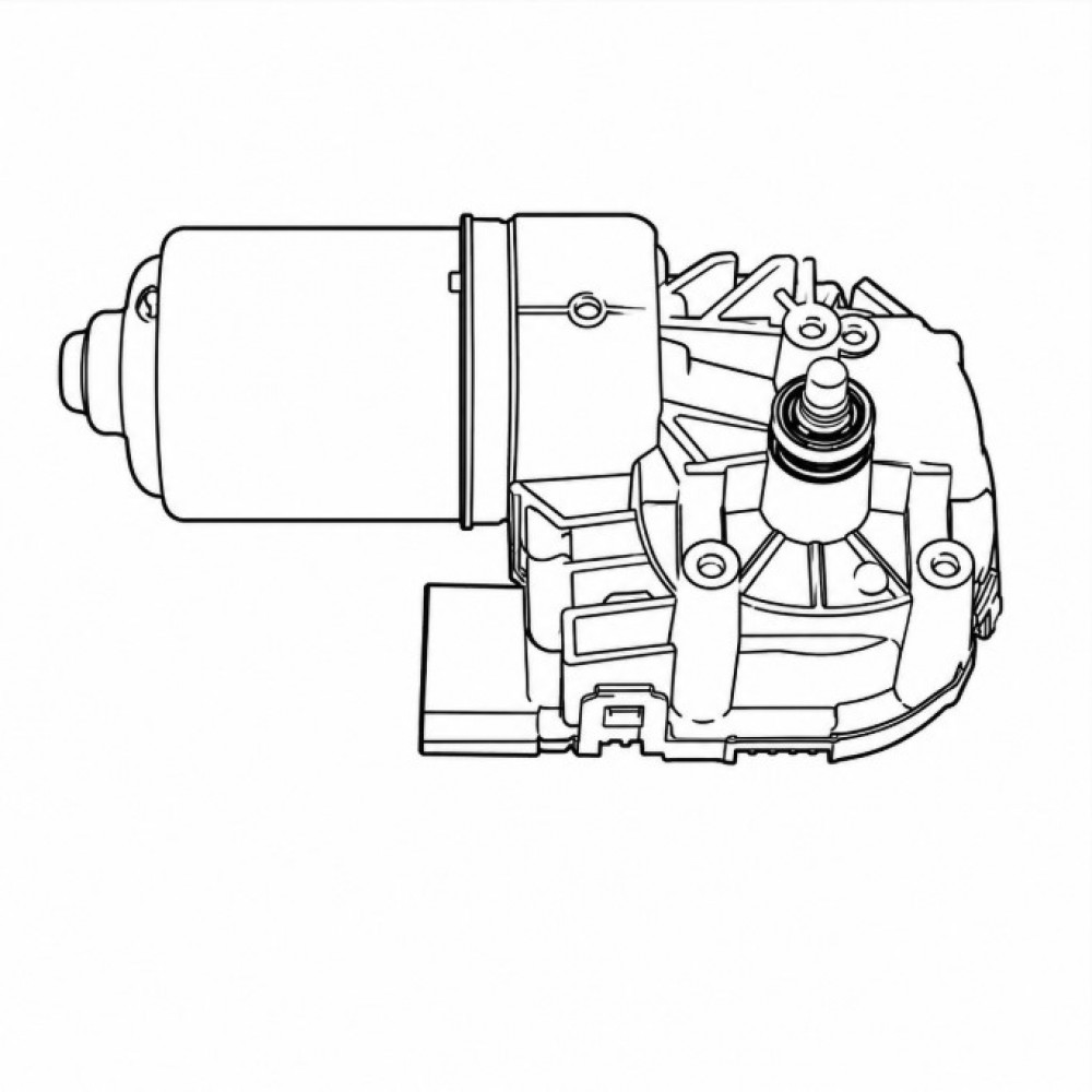Моторедуктор стеклоочистителя для автомобилей VAG Octavia A5 (04-)/Jetta IV (11-)/Golf VI (08-) (передний)