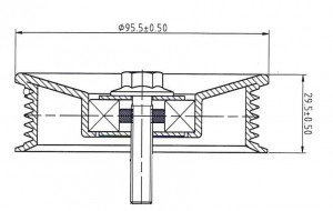 Ролик приводного ремня для автомобилей Jaguar X-Type (01-) 2.1i/2.5i/3.0i (опорный) ребристый