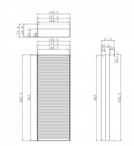 Фильтр салонный для автомобилей Sitrak C7H (21-)/Howo T5G(05-)