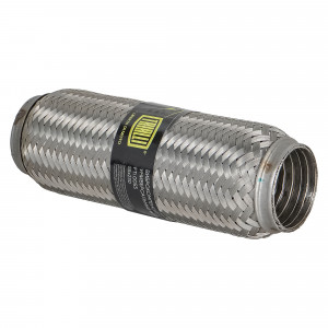 Виброкомпенсатор выхлопной трубы (Гофра) 55x230 InterLock (нержавеющая сталь)
