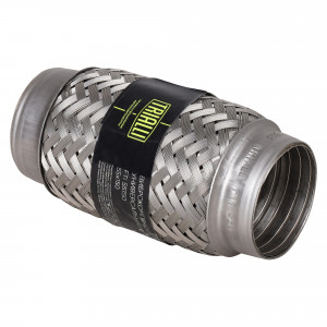 Виброкомпенсатор выхлопной трубы (Гофра) 55x150 InterLock (нержавеющая сталь)