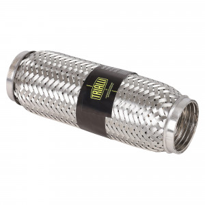 Виброкомпенсатор выхлопной трубы (Гофра) 55x220 InterLock (нержавеющая сталь)