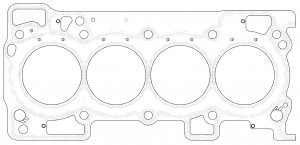 Прокладка ГБЦ для автомобилей Nissan Qashqai (13-)/X-Trail (14-) 2.0i [MR20DD]