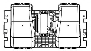 Электровентилятор отопителя для автомобилей DongFeng DFH4180 GX (13-)