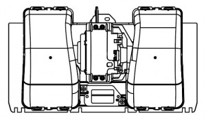 Электровентилятор отопителя для автомобилей FAW J7 (4180, 4250) (16-)