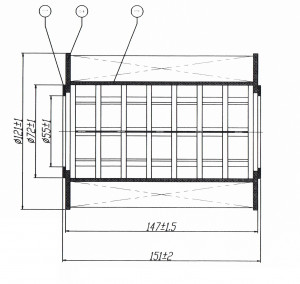 Фильтр масляный для а/м MAN TGA (00-)/F2000 (после 09.96) (картридж)