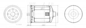 Фильтр масляный для автомобилей FAW J6/J7 [CA6DM2/3], Урал/ГАЗ/ПАЗ [дв. ЯМЗ-534/536]