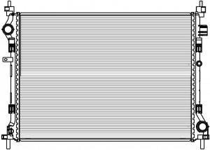 Радиатор охлждения для а/м Haval H3 (24-) 1.5T [GW4B15L]