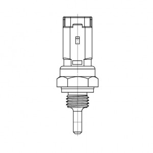 Датчик температуры для автомобилей Fiat Albea (07-)/Doblo (05-) 1.4i
