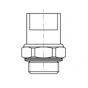 Датчик температуры для автомобилей VAG Passat B3/B4 (88-)/Audi 80 B3 (86-) 1.8i