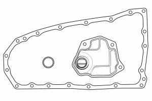 Фильтр АКПП для а/м Mitsubishi Outlander (06-)/(12-)/ASX (10-) [RE0F06(10A)/JF011E] (мет. прокл.)