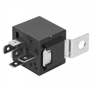 Реле 24V 10/20A 5 контактов (с кронштейном, с резистором)