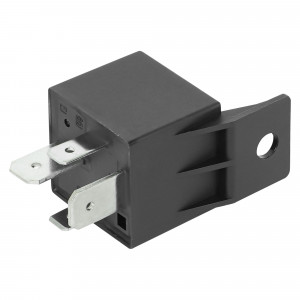 Реле защиты стартера 12V 50A 4 контакта (без резистора, с кронштейном)