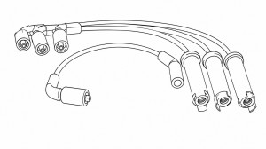 Провода высоковольтные для автомобилей Chevrolet Lanos (05-)/Daewoo Nexia II (08-) 1.5i 8кл.